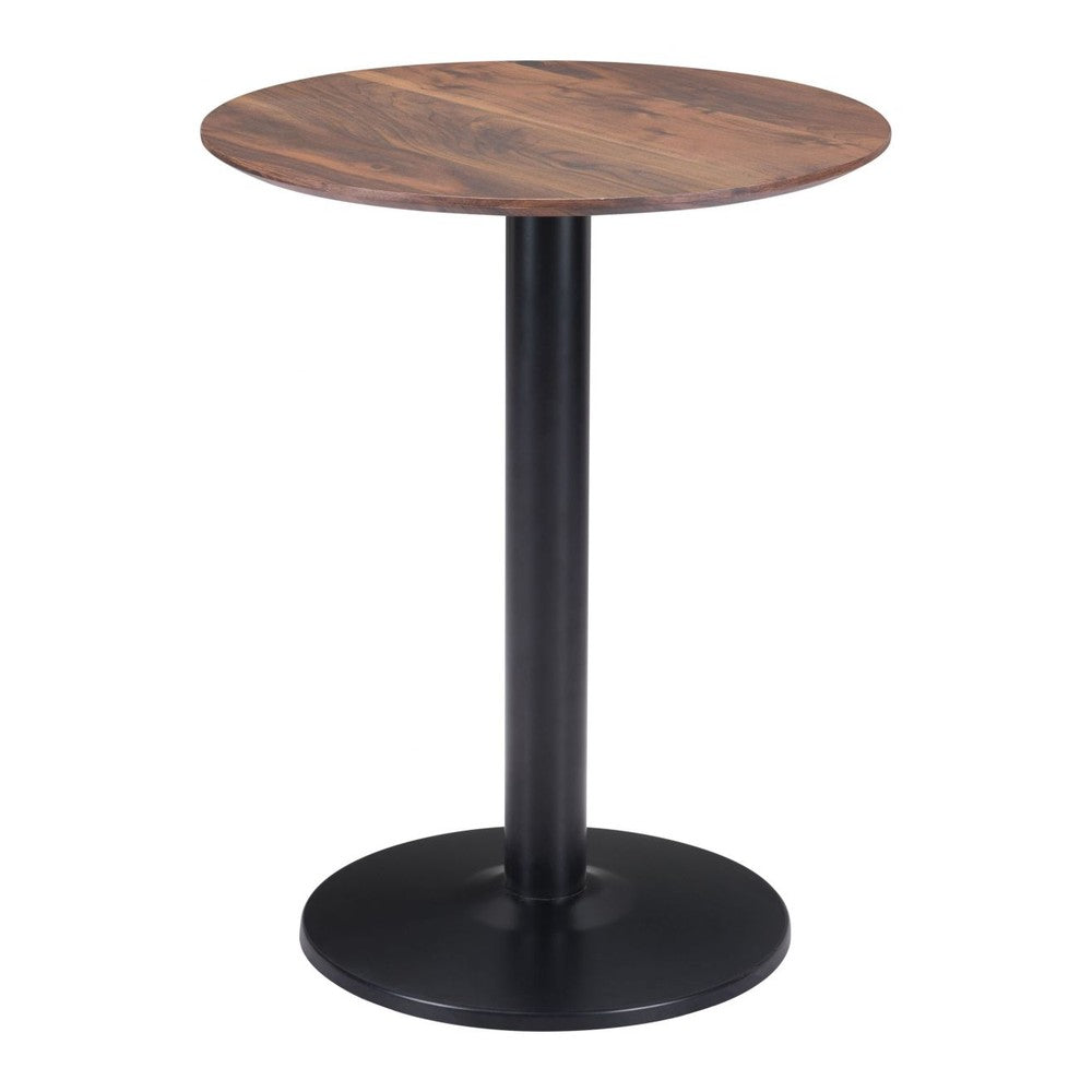 Alto Bistro Table Zuo 101571 | Brown & Black