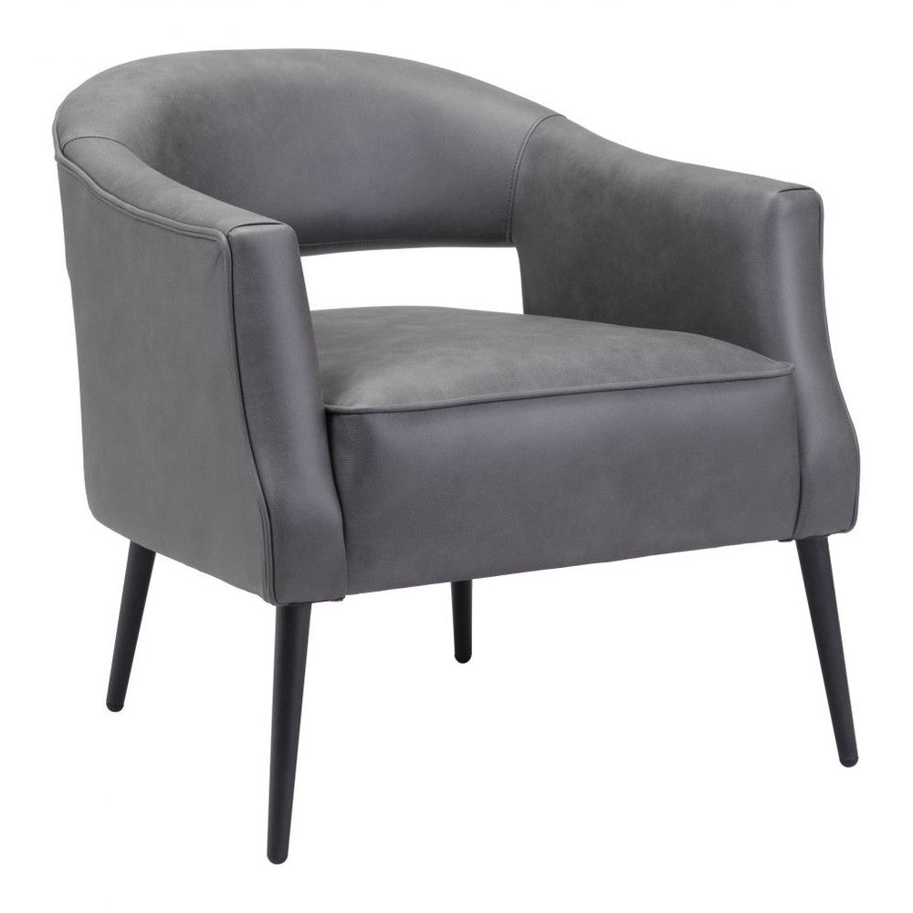 Berkeley Accent Chair Zuo 109051 | Vintage Gray