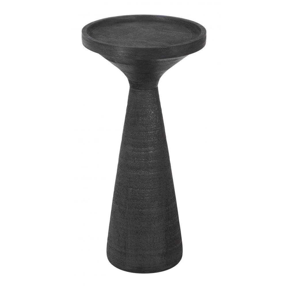 Omni Side Table Zuo 109083 | Painted Mango Wood | Black