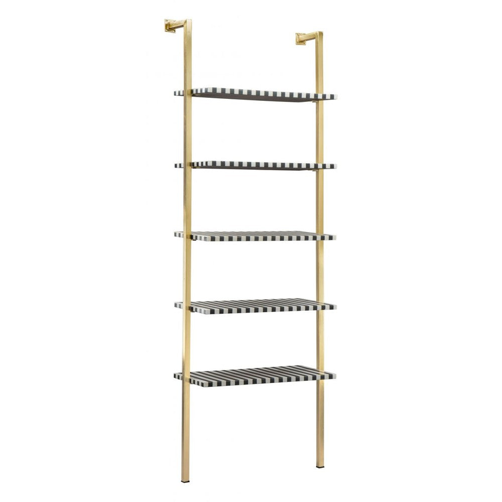 Zebra Shelf Zuo 109387 | MDF, Electroplated Iron | Multicolor