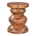 Kerala Side Table Zuo 109772 | Mango Wood | Walnut