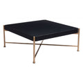 Nazaire Coffee Table Zuo 109838 | Painted Fir Wood, Painted Steel | Black