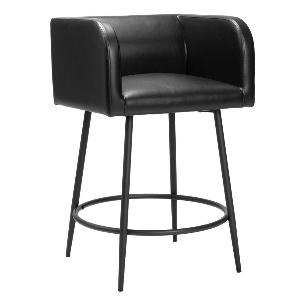 Horbat Counter Stool Zuo 109946 | Black