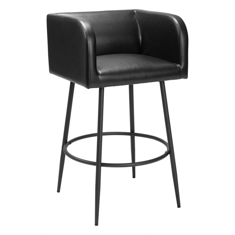Horbat Barstool Zuo 109947 | Black