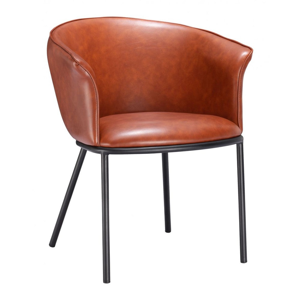 Garston Dining Chair Zuo 110175 | Brown