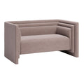 Trippel Loveseat Zuo 110306 | Velvet Polyester Fabric, Pine Wood | Taupe