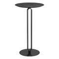 Derry Bar Table Zuo 110317 | Faux Wood MDF, Powder Coated Steel | Black