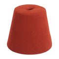 Upela Ottoman Zuo 110342 | Polyester Fabric | Red