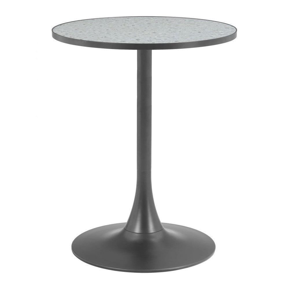 Bite Bistro Table Zuo 110401 | Gray & Black