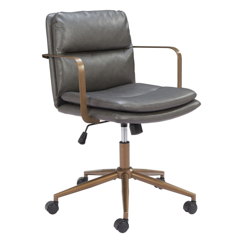 Birao Office Chair Zuo 110438 | Gray
