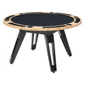 Burl 2 In 1 Table Zuo 110445 | Burl Veneer MDF, Faux Wood, MDF, Painted Pine Wood | Natural