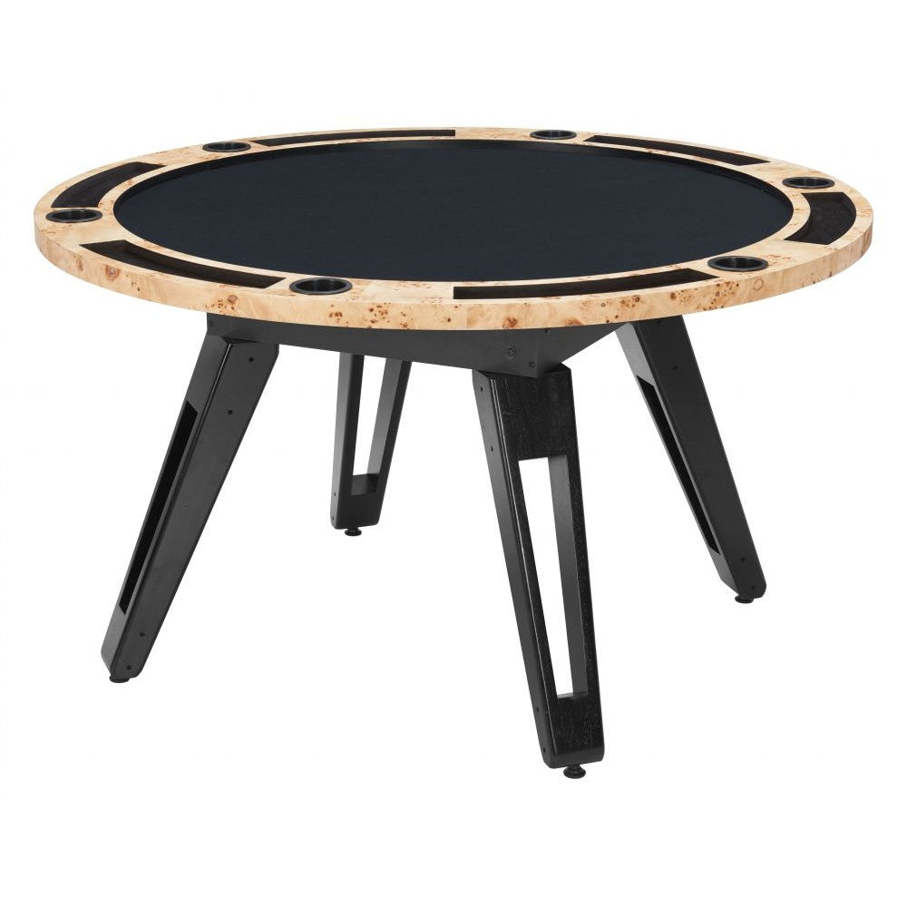Burl 2 In 1 Table Zuo 110445 | Burl Veneer MDF, Faux Wood, MDF, Painted Pine Wood | Natural