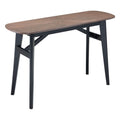Neted Console Table Zuo 110502 | Rubberwood | Espresso