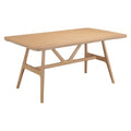 Rovina Dining Table Zuo 110508 | Rubberwood | Natural