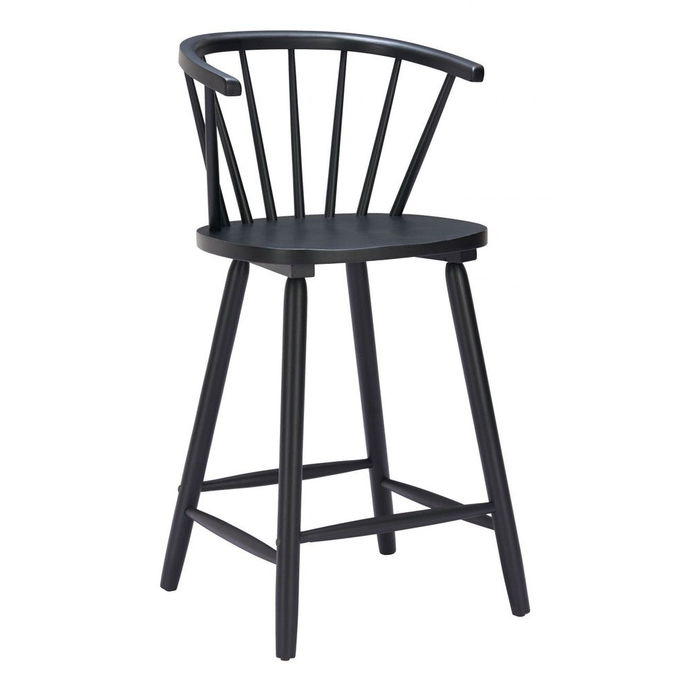 Stenger Counter Stool Zuo 110521 | Black