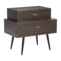 Mechy Side Table Zuo 110548 | Wood Veneer MDF | Brown