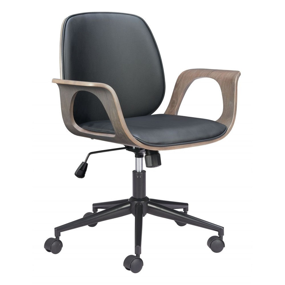 Ali Office Chair Zuo 110564 | Black
