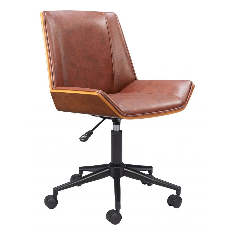 Maker Office Chair Zuo 110566 | Brown