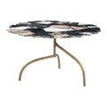 Baia Coffee Table Zuo 110602 | Terrazzo, Forged Iron | Multicolor