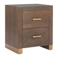 Sivar Side Table Zuo 110730 | Fir Wood, MDF | Espresso