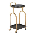 Zukei Bar Cart Zuo 110744 | Oak Wood, Steel | Black