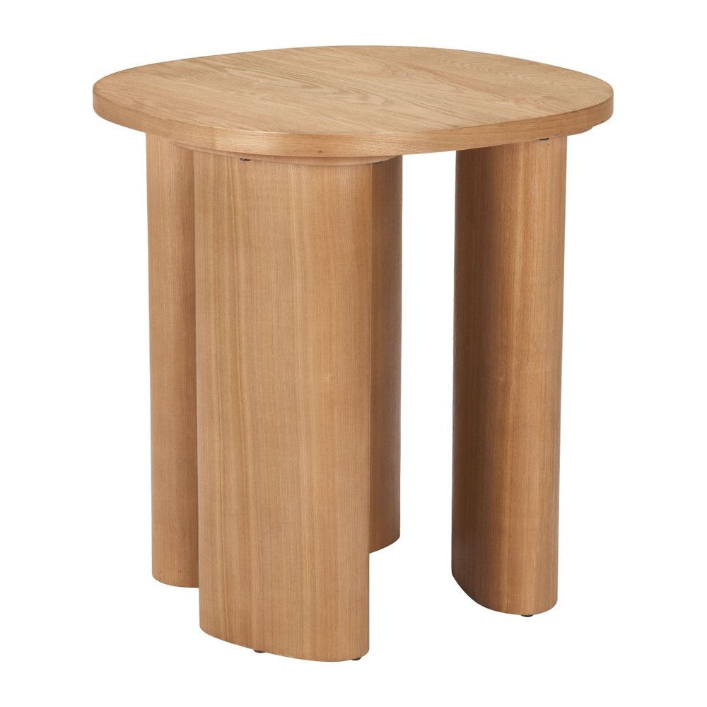Benen Side Table Zuo 110746 | Ash Veneer MDF, MDF | Natural