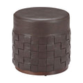 Filo Ottoman Zuo 110768 | Faux Leather, MDF | Espress o