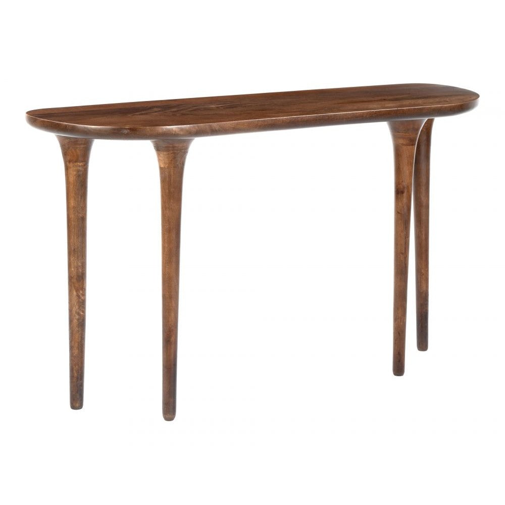 Spiker Console Table Zuo 110805 | Mango Wood | Walnut