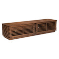 Stand Zuo 110881 | Wood Veneer MDF, Rubberwood, MDF | Walnut