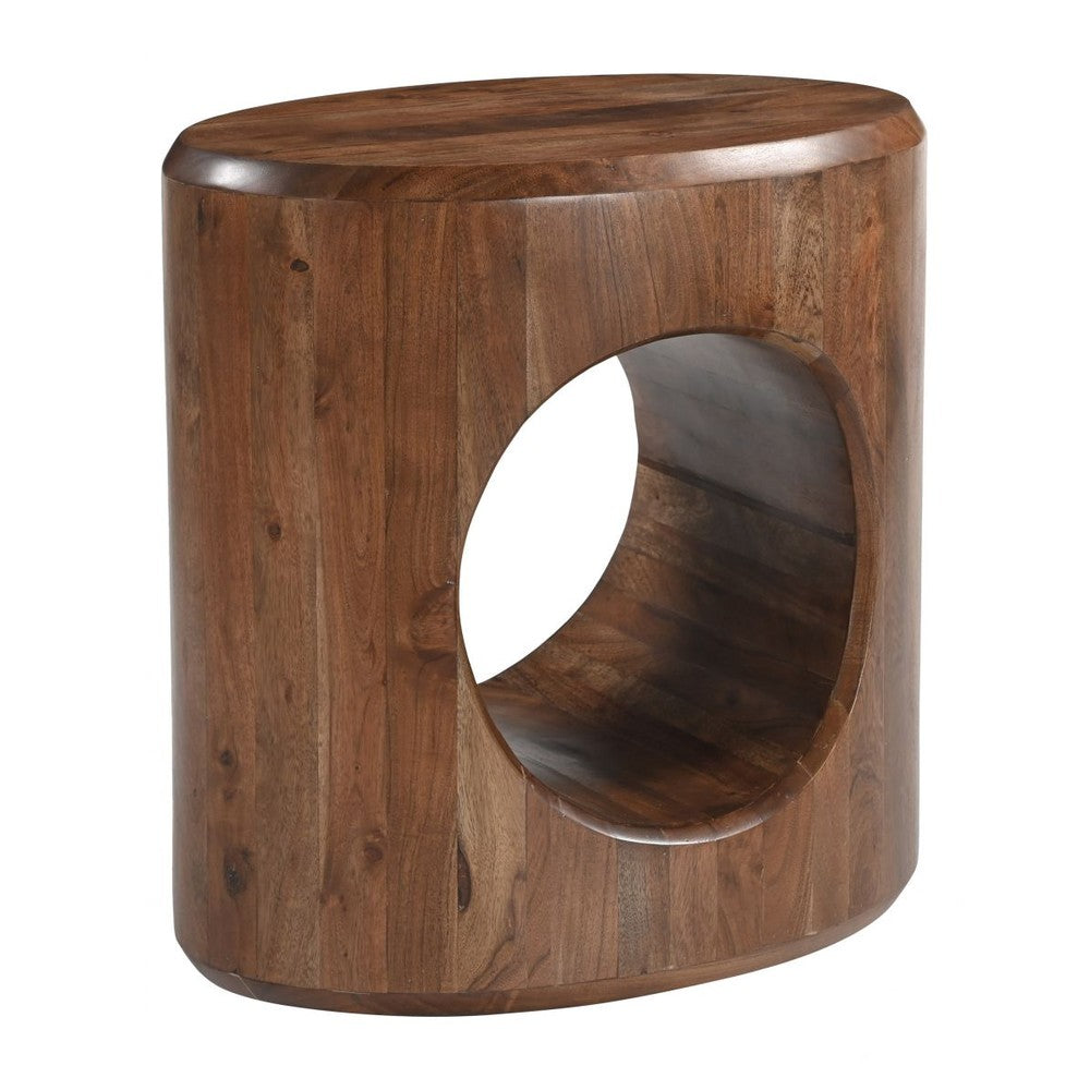 Cavo Side Table Zuo 110969 | Acacia Wood | Brown