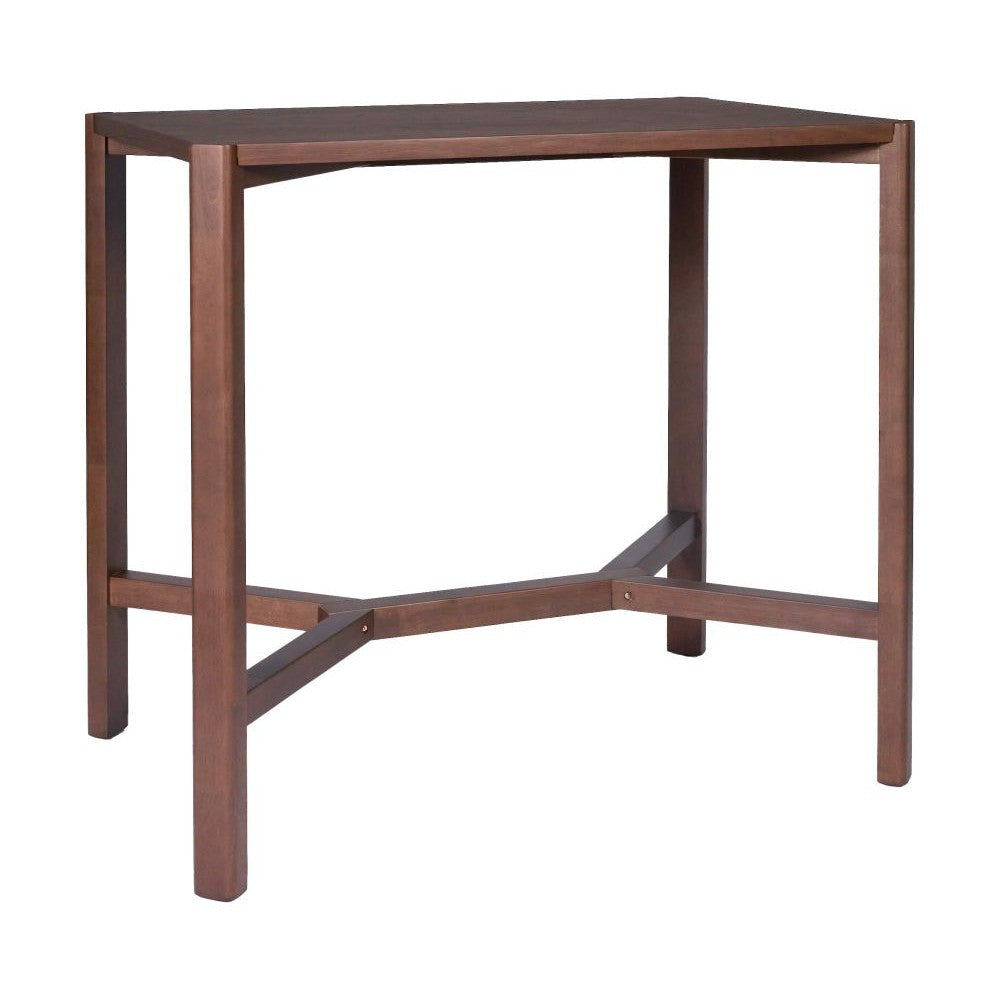 Noma Bar Table Zuo 110985 | Faux Wood MDF, Rubberwood | Walnut