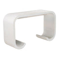 Dena Console Table Zuo 111035 | Whitewashed Solid Mango Wood | Whitewashed