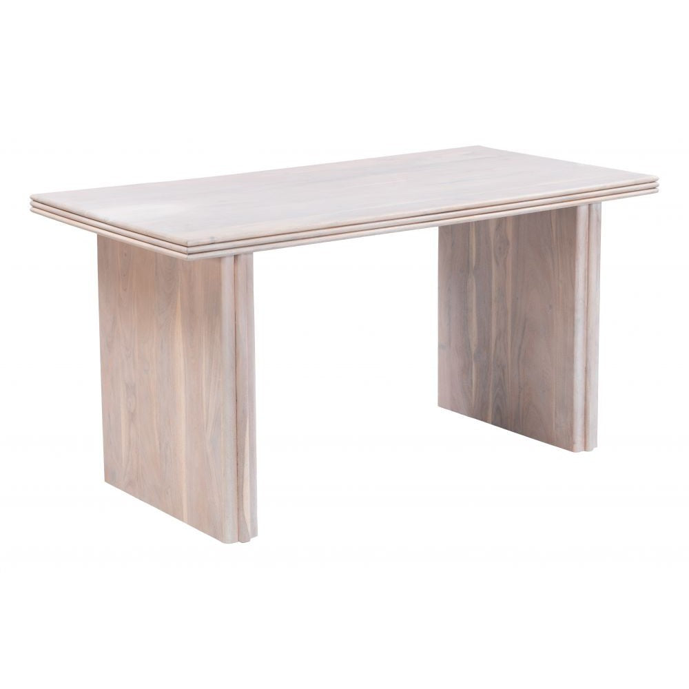 Jogo Desk Zuo 111058 | Whitewashed Solid Acacia Wood | Natural