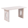 Cinan Desk Zuo 111059 | Whitewashed Solid Acacia Wood | Natural