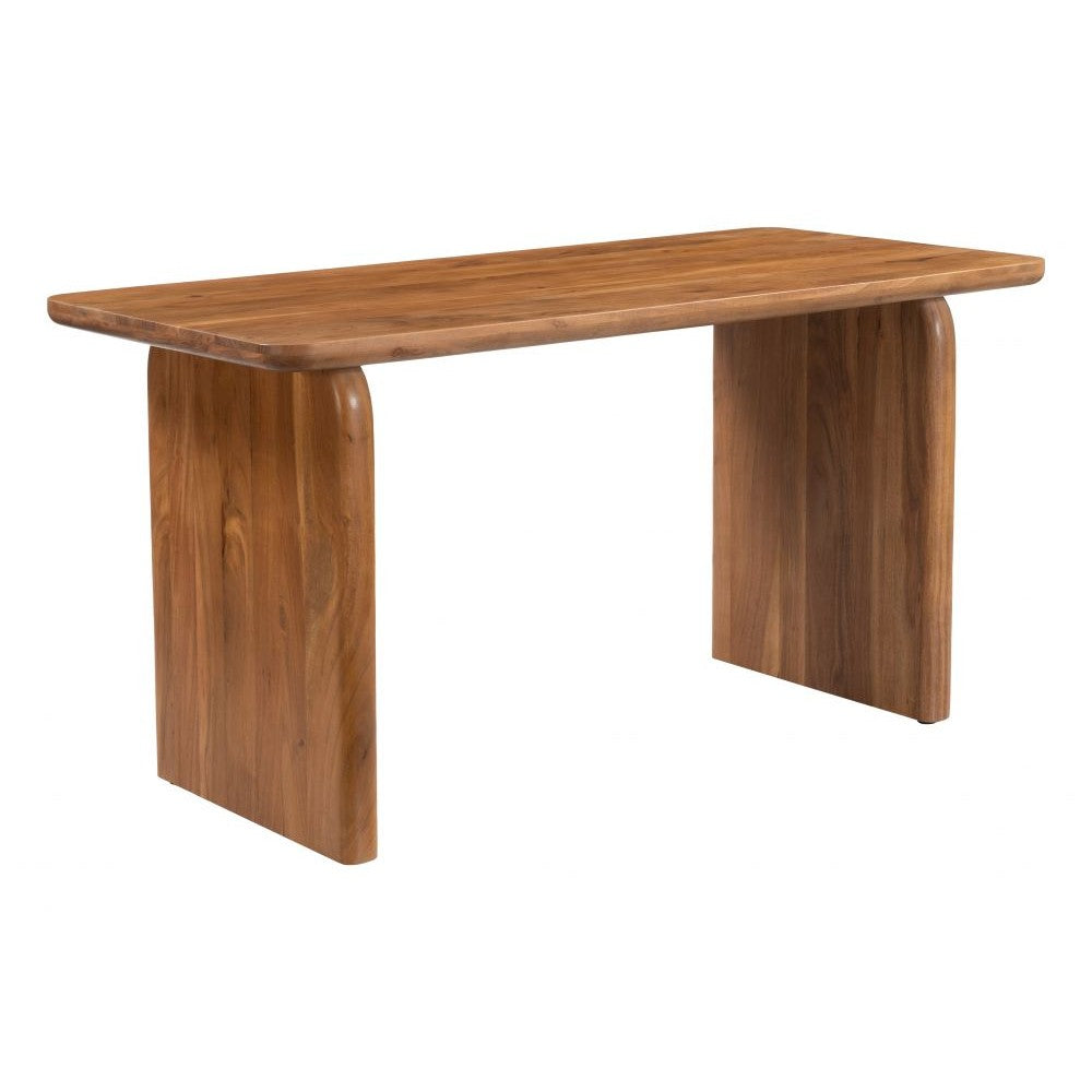 Naboo Desk Zuo 111062 | Solid Acacia Wood | Walnut