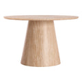 Legno Dining Table Zuo 111080 | Faux Travertine MDF | Natural