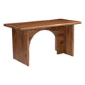 Luthien Desk Zuo 111136 | Solid Mango Wood | Walnut