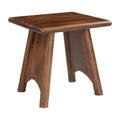 Hecate Side Table Zuo 111173 | Solid Mango Wood | Walnut