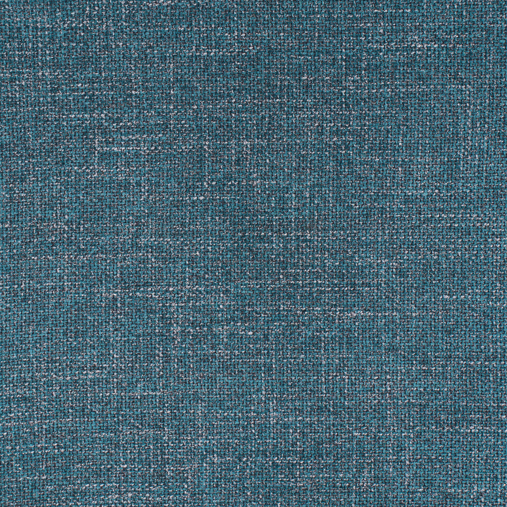 ZUO Cleo Modular Sofa — Blue Textured Fabric, 100.8" Sectional, Black Rubberwood Legs