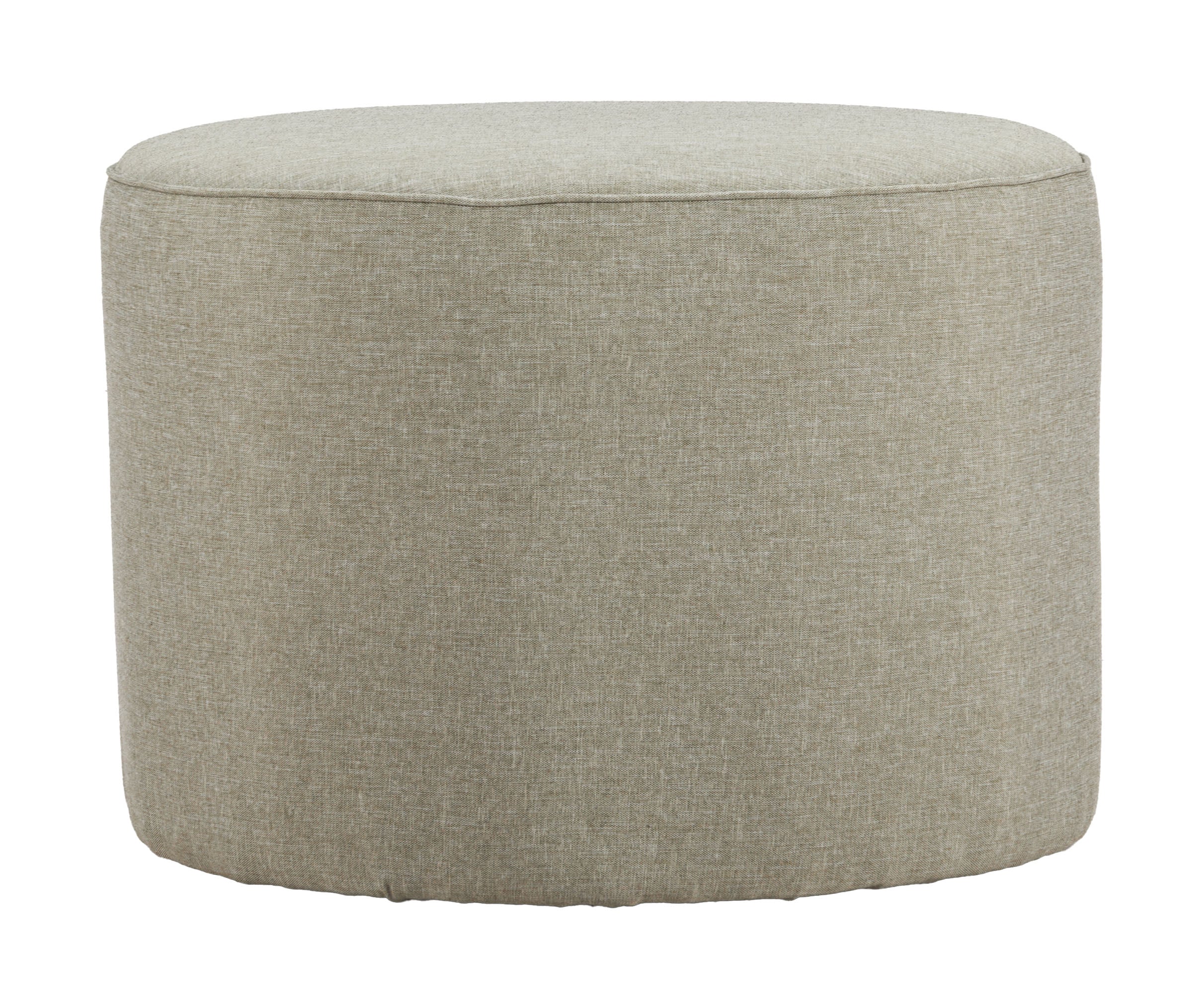 ZUO Moxy Outdoor Ottoman — Green All-Weather Olefin Fabric, Powder Coated Steel, 220 lb Capacity