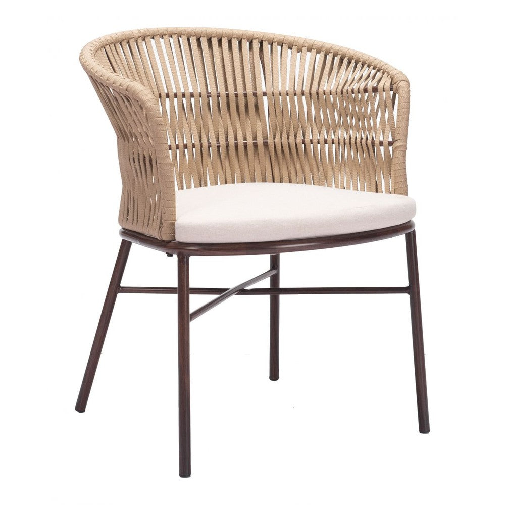 Freycinet Dining Chair Zuo 703987 | Natural