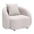 Sunny Isles Accent Chair Zuo 704017 | Outdoor Olefin Fabric, Aluminum, 100% Polypropylene | Beige