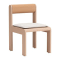 Island Dining Chair Zuo 704043 | Outdoor Olefin Fabric, Powder, Coated Aluminum | White