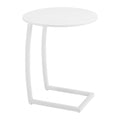 Noga End Table Zuo 704064 | Powder Coated Aluminum | White