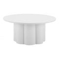 Palmier Coffee Table Zuo 704070 | Powder Coated Aluminum | White