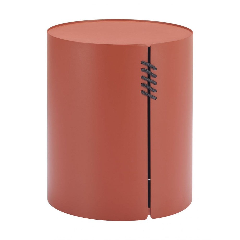 Bayu Side Table Zuo 704071 | Powder Coated Aluminum | Brown