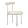 Ceres Dining Chair Zuo 704081 | Outdoor Polyester Fabric, Powder Coated Aluminum | Beige