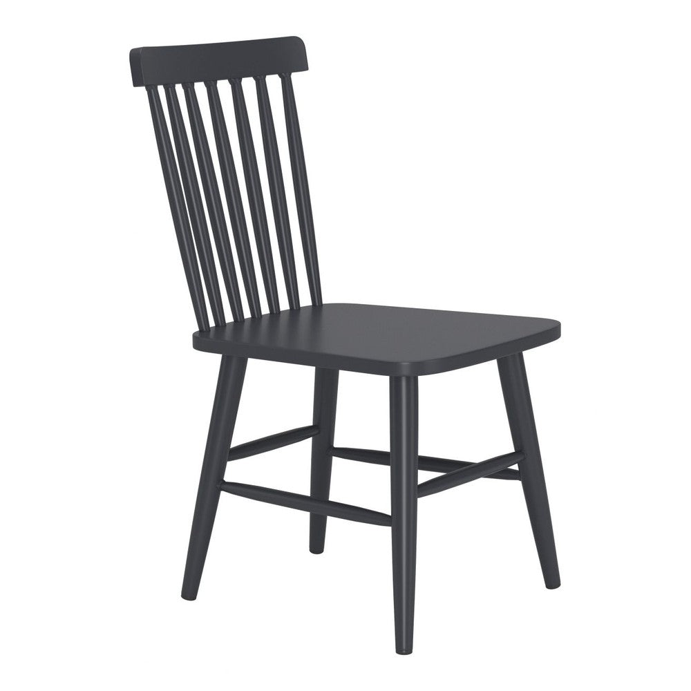 Zeilen Dining Chair Zuo 704084 | Black