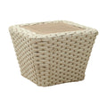 Antul Coffee Table Zuo 704096 | Painted Acacia Wood, Powder, Coated Aluminum, Rope Nylon | White & Natural