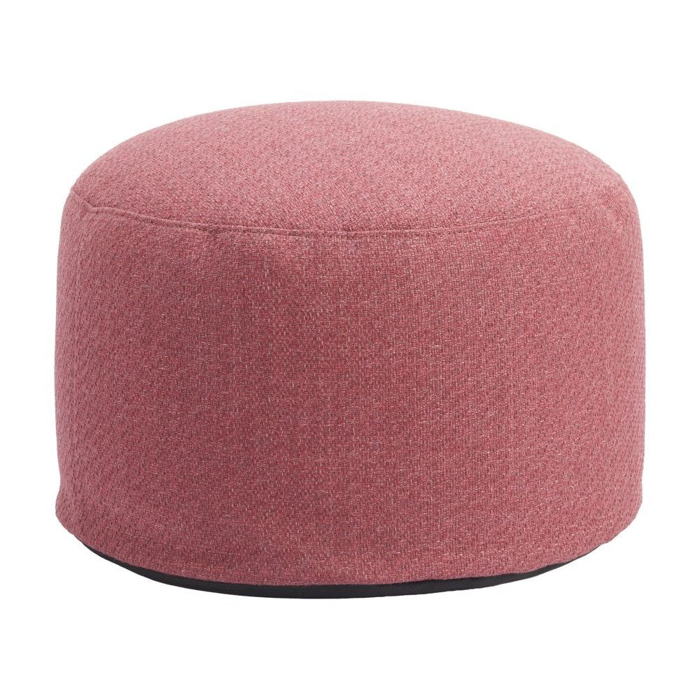 Aruz Ottoman Zuo 704119 | Outdoor Olefin Fabric, EPP Bean, Textilene | Re d